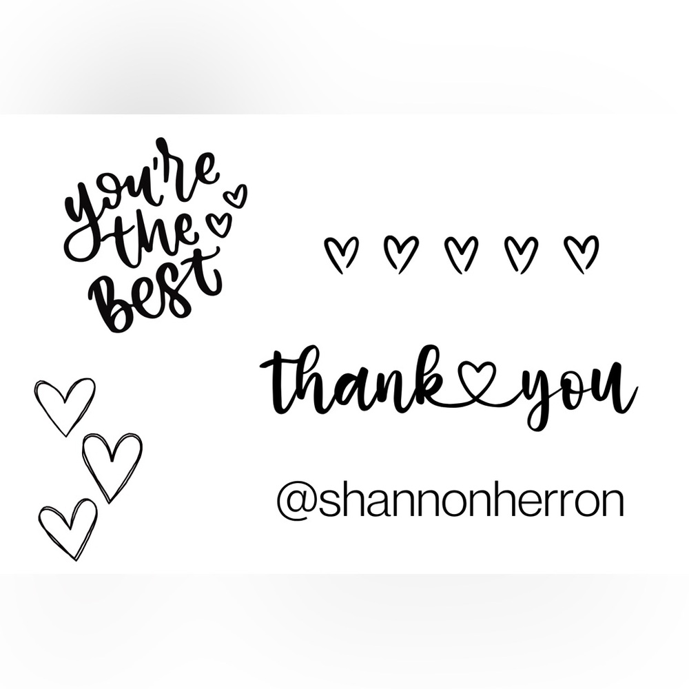 Custom 4x6 Thank You Cards/Stickers, Set of 50 - Picture 4 of 7